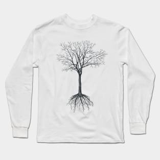 Tree witouth leaves Long Sleeve T-Shirt